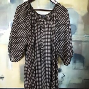 Espresso plus size tunic top, size 2X